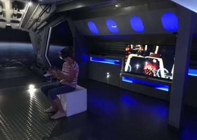 Virtual Realtity erleben, in der Space Welt von VR-JET Simulations in Melle